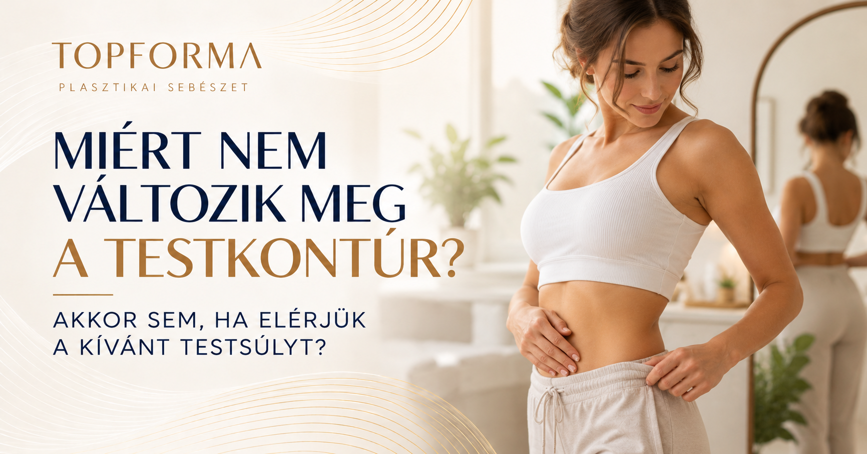 Why doesn't body contour change even when we reach our desired weight?
