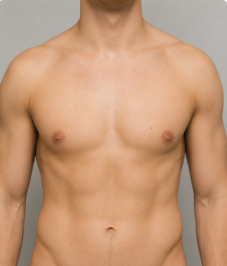 Male Breast Correction – After